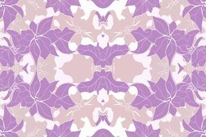 Floral seamless pattern light pink tone background. Abstract graphic line modern elegant minimal vintage retro style. Design for fabric texture textile print art background wallpaper tile backdrop. vector