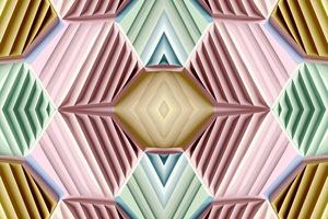 Luxury oblique hexagon stripes pattern bright pastel background. Abstract geometric graphic line modern elegant minimal retro style. Design for texture textile print art background wallpaper backdrop. vector