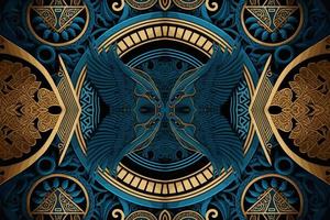 Egyptian geometry pattern old ancient background. Abstract traditional folk antique tribal ethnic graphic line. Ornate elegant luxury vintage retro style. Texture textile fabric ethnic egypt patterns vector