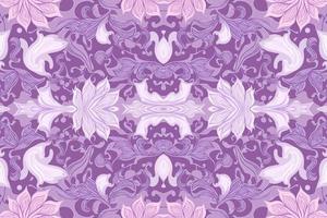 floral sin costura modelo ligero rosado tono antecedentes. resumen gráfico línea moderno elegante mínimo Clásico retro estilo. diseño para tela textura textil impresión Arte antecedentes fondo de pantalla loseta fondo. vector