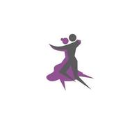 international dance day icon, simple icon dance with elegance concept vector