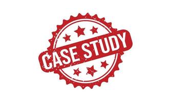 Case Study Rubber Stamp. Case Study Rubber Grunge Stamp Seal Vector Illustration