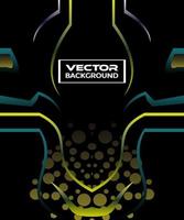 incredible sports background with lines and shape abstract background vector