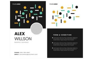 Modern Editable Company Profile Design Template vector