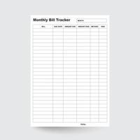 Monthly Bill Tracker,Bill Tracker,Month Bills,Bill Planner,Bill Organizer,Spending Tracker,Printable Bill Plan,Bill Payments Log,Weekly Budget Planner,Spending Tracker vector