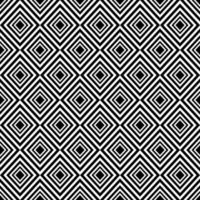 Repeating vector square pattern design. Seamless monochrome line pattern. Geometric abstract background.