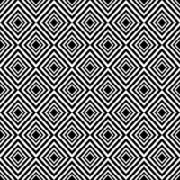 Repeating vector square pattern design. Seamless monochrome line pattern. Geometric abstract background.