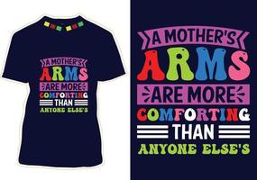 Happy Mothers Day T-shirt Design vector