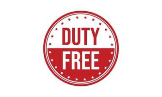 Duty Free Rubber Stamp. Duty Free Grunge Stamp Seal Vector Illustration