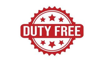 Duty Free Rubber Stamp. Duty Free Grunge Stamp Seal Vector Illustration