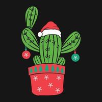 diseño de camiseta de vector de navidad