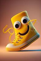 cute shoes made by technology photo