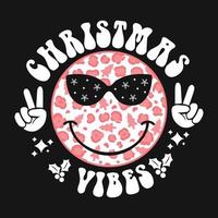 diseño de camiseta de vector de navidad