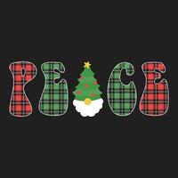 Merry Christmas Vector T-shirt Design