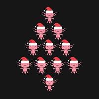 Christmas Vector T-shirt Design