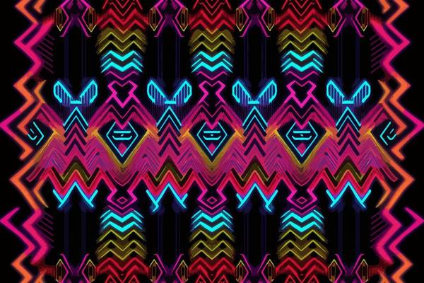 Egyptian hieroglyphs zigzag ethnic pattern. Abstract traditional folk antique tribal graphic line. Texture textile fabric ethnic Egyptian patterns vector. Ornate elegant luxury vintage retro style.