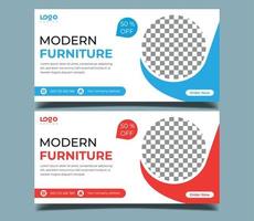 Set of Furniture Sale banners with standard web sizes. Business banners template with place for images. Vertical, Horizontal and Rectangle Banners design for ad, flyer, poster, social media. vector