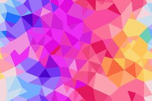 Multicolored abstract background from polygons. Seamless pattern. Vector illustration.