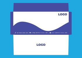 Regular envelope design vector