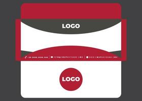 Regular envelope design vector