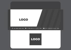 Regular envelope design vector