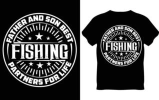 Fishing T-Shirt Design vector