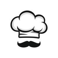 Chef icon isolated on white background vector