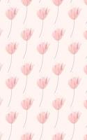 Elegance wall decor of flower seamless pattern. Watercolor style and aesthetic design idea. Find fill pattern on swatches vector