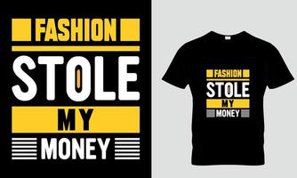 fashion stole my money vector