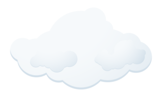 Clouds floating in the sky. png