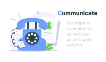 communicate,connect talk,flat design icon vector illustration