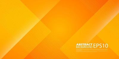 Abstract geometric orange background with simple lines.Colorful orange design. Bright and modern with 3d lights concept. Eps10 vector