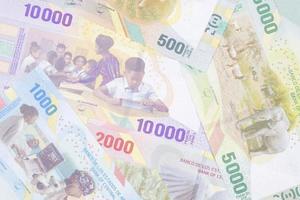 Central African States money - a business background photo