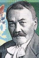 Pavol Orszagh Hviezdoslav a portrait from money photo