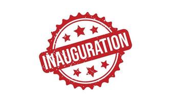 Inauguration Rubber Stamp. Inauguration Grunge Stamp Seal Vector Illustration