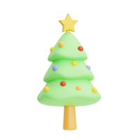 Natale, Natale albero, 3d interpretazione png