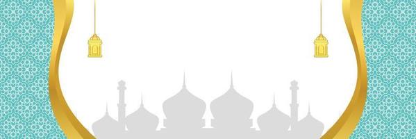 islámico fondo, con mandala ornamento, linterna y mezquita silueta. vector modelo para pancartas, saludo tarjetas para islámico vacaciones, eid Alabama fitr, Ramadán, eid Alabama adha