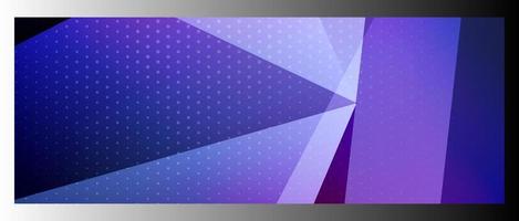 Abstract polygonal, mosaic, geometric, triangular pattern banners collection. vector