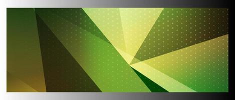 Abstract polygonal, mosaic, geometric, triangular pattern banners collection. vector