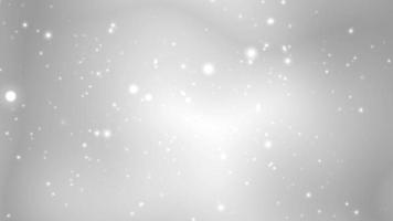 abstract christmas background. White Christmas background with snowflakes and stars. video