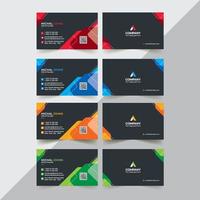 Business Card Template vector