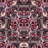 Creative camouflage geometric ornament. Abstract camo seamless background pattern. vector
