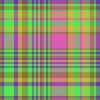 Seamless textile check. Vector texture pattern. Plaid fabric tartan background.