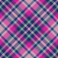 Fabric tartan check. Plaid texture seamless. Pattern background textile vector. vector