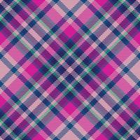 Fabric tartan check. Plaid texture seamless. Pattern background textile vector. vector