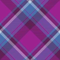 Plaid pattern vector. Check fabric texture. Seamless textile design for clothes, paper print. vector