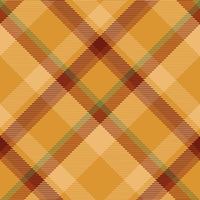 Plaid pattern vector. Check fabric texture. Seamless textile design for clothes, paper print. vector