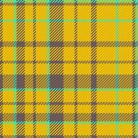 Texture textile fabric. Background seamless tartan. Plaid pattern vector check.