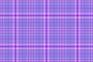 Fabric textile pattern. Vector plaid tartan. Seamless texture background check.