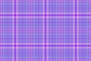 Fabric textile pattern. Vector plaid tartan. Seamless texture background check.